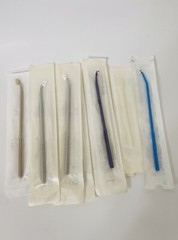 Lot of 11 Multiple Brands Plastic Cell Scraper