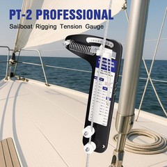 Sailboat Rigging Tension Gauge PT-2, 1500LB Max Load, Fits 3/32in 1/8in 5/32in