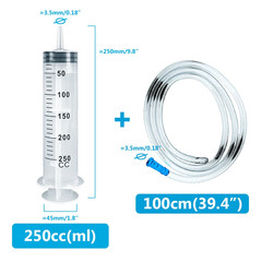 Multifunction 100Ml-550Ml Syringe Large Capacity with 100Cm Hose Pump Measuring