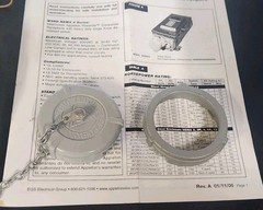 (NEW) Appleton 30 Amp 3 Pole Non-Fused Safety Switch WSRD33542N4WSD Nema 4x