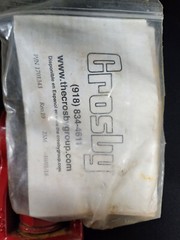 GRADE 100 CROSBY SHUR-LOC S-13326 SWIVEL HOOK 8,000LB TEST 3,200LB WORKING LOAD