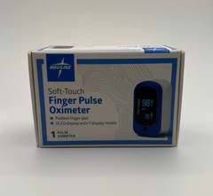 NEW Medline Finger Pulse Oximeter SpO2 HR OLED Soft-Touch Medical Grade MSRP $85