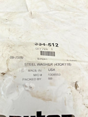 43QK118 MACK Dayton 334-512 Thrust STEEL WASHER 09-7550, S7041, 25166816, E5423