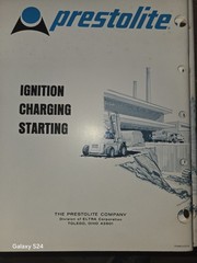 PRESTOLITE AGRICULTURAL EQUIPMENT AND INDUSTRIAL SERVICE PARTS CATALOGS 1968