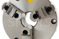 8″ 3 Jaw Reversible Jaw Front Mounting Self Cent Lathe Chucks+TIR Certificate R[