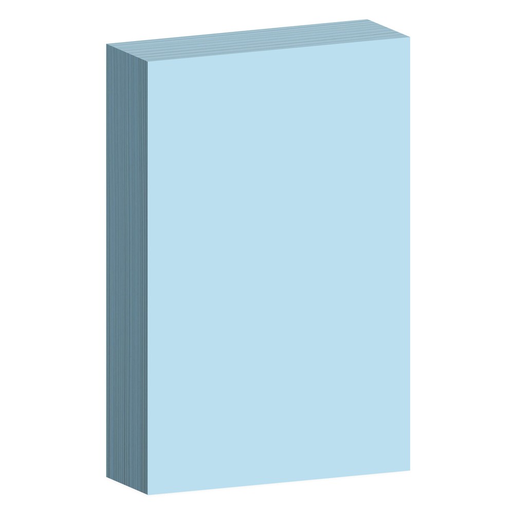 8.5 x 14″ Blue Colored Paper, 24lb Bond / 60lb Text, Legal Size, 5000 Sheets