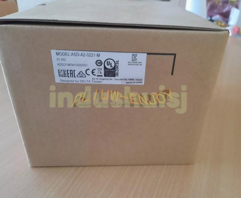 1PCS NEW Delta AC Servo Drive 1ph 220V 200W 1.55A CANopen E-CAM ASD-A2-0221-M