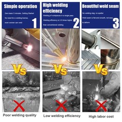1500W Laser Welder Laser Cleaning Cutting Machine Rust Paint Removing Welder