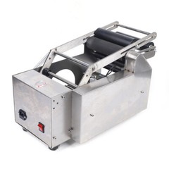 Semi-automatic Round Bottle Labeling Machine Production Date Marking Machine
