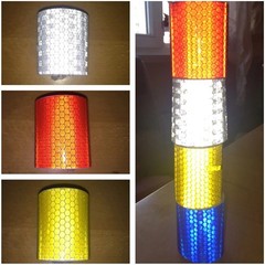 Car Safety Warning Reflective Tape Truck Auto Conspicuity Tape Film Sticker 10Ft
