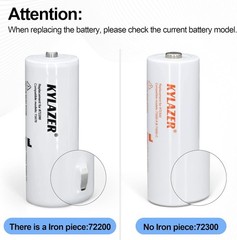 Replacement Battery for Welch Allyn 72200 Rechargeable 3.5v 800mAh Nickel-Cad