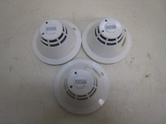 Lot Of 3 EST SIGA-PS Edwards Intelligent Photoelectric Smoke Detector