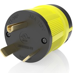 30 AMP 110/120 Volt TT-30P Male Plug Replacement Power Cord RV Generator TT30P
