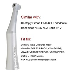 COXO Dental Endo Handpiece 6:1 8:1 10:1 Contra Angle fits Dentsply M4 TUL-8M