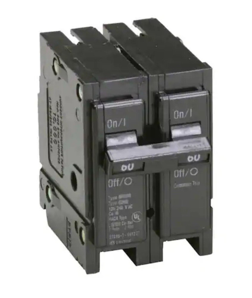 BOX OF 5 – EATON 60 AMP 2 POLE BREAKERS BR260