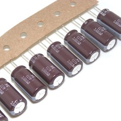 10x 10UF 350V RUBYCON Electrolytic Capacitors 350V10UF 10×20 mm