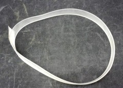 UNKNOWN BRAND FLAT BELT, 1/16″ X 3/4″ X 22 1/2″, URETHANE DRIVE BELT, QTY. 10