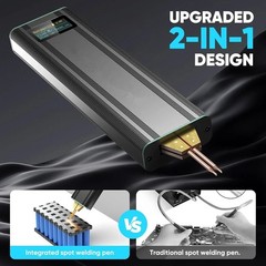 Battery Spot Welder 5000mAh Battery Portable Led Spot Welder for 18650 26650