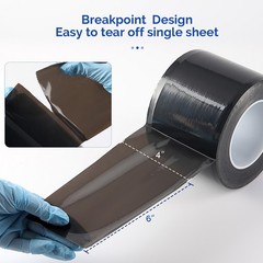 4″ x 6″ Medical Dental Universal Barrier Film Roll Adhesive 1200 Sheets FDA