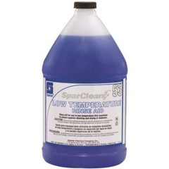 Spartan Chemical Co. 765304 SparClean 1 Gallon Low Temperature Rinse Aid