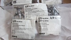 Kobalt 153-Pc Specialty Socket Set Metric/SAE Hex/Square/Torx Lifetime Warranty