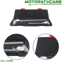 ALL-CARB 6″ & 12″ Precision Dial Caliper Combo .001″ Anti-Shock Stainless Steel