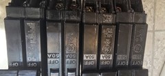 GE THQP250 50A Double-Pole Compact Circuit Breaker