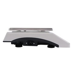 U.S. Solid Tabletop Bench Scale 57×0.0002lb / 26kgx0.1g Stainless Steel Platform