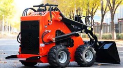 NEW Mini SkidSteer Loader Wheel Honda EPA Gas 22.1HP Engine – Garden Landscaping