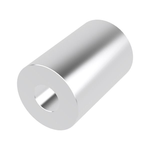 Aluminum Spacer 1″ OD x 3/8″ ID x Choose Your Length, Round Spacer Unthreaded…