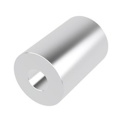 Aluminum Spacer 1″ OD x 3/8″ ID x Choose Your Length, Round Spacer Unthreaded…