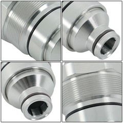 373-6967 Male Flat Face Coupler Compatible For Caterpillar 226D 262D 279D 299D