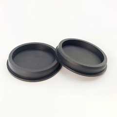Silicone Rubber Round Hole Plugs Blanking End Cap Tube Pipe Insert Bung Black