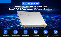 LibreVNA Antenna Analyzer 100KHz – 6GHz USB Based 2-Port Vector Network Analyzer