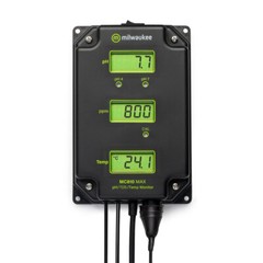 Milwaukee MC810US MAX pH/TDS/Temp Monitor for USA 110V for Hydroponics,