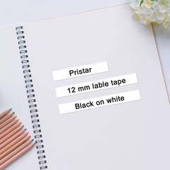 Dymo LetraTag Refill 91330 White Paper Label Tape 12mm 1/2″ Compatible LT-100H