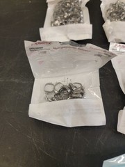 Molar Bands. Dental, Stainless, Various Sizes- 400+ Count (Z7)