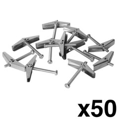 Skywalker 3/16″ x 2″ Spring-Wing Toggle Bolts (50 Pack)