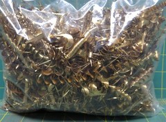 1LB of Unique Naval Brass Shavings Filings Turnings Chips Science Orgone Art