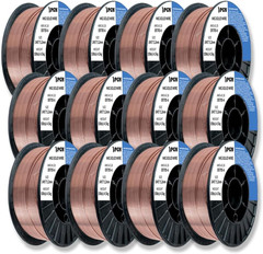 PGN Solid MIG Welding Wire – ER70S-6 .030 Inch – 10 Pound Spool – Mild Steel MIG