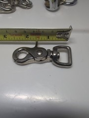 Trigger Snap Hook w/Round Eye – Zinc Diecast