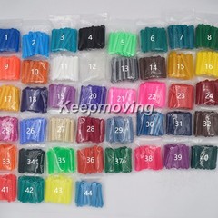 1040 Pcs/Pack Dental Orthodontic Ligature Ties Elastic Rubber Bands 44 Colors