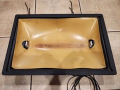 SK Facom Tools Hanging Lighted Sign Illuminated Light Box w/ Chain Vintage VTG