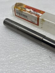 1/2” Hanita Carbide End Mill, 3 Flute, Extra Length, 6” OAL, .090” Radius, Neck
