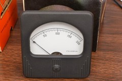 SIMPSON SQUARE PANEL METER 0-200uA 200 MicroAMP DC (Lot 11D)