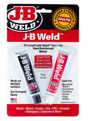J-B Weld 8265S Original Cold-Weld Steel Reinforced Epoxy – 2 oz