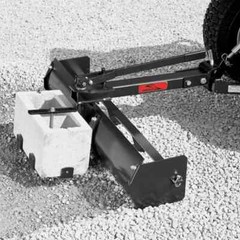38″ Sleeve Hitch Tow Behind Box Scraper for Gardening Landscaping Yard Projects