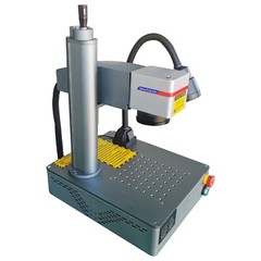 MAX 50W Fiber Laser Marking Engraving Machine with Rotary Axis FEDEX NO CUSTOM