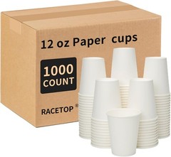 3 oz 300 Pack Paper Coffee Cups for Bathroom, Disposable Mouthwash Cups, Small P