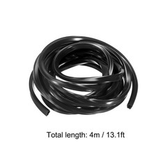 Aluminum Profile Slot Cover Flat Seal Black 13ft 4M 8mm 3030 4040 Series